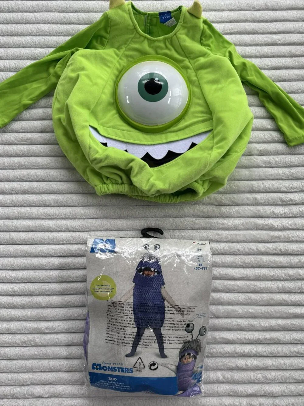 Monsters Inc Costume Bundle - Mike Wazowski & Boo
